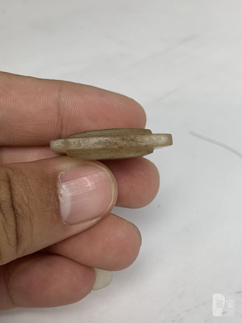 明 白玉工字珮 - 图6